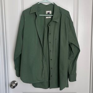 Universal Thread oversized long sleeve button up